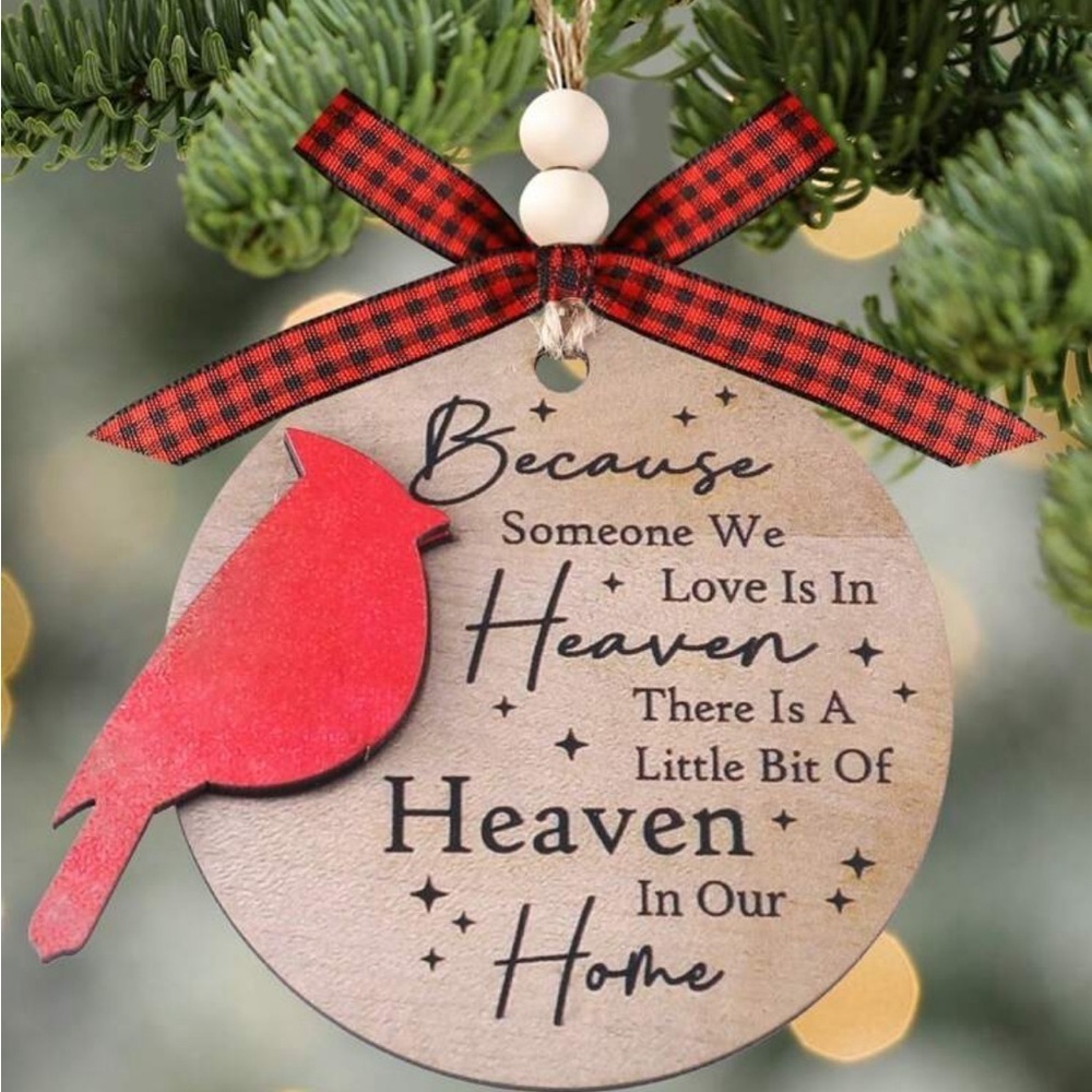 Loving In Heaven Wooden Heart
